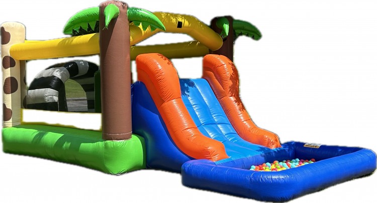 Safari Toddler Bounce House