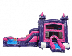 Pink Palace Bounce House Combo