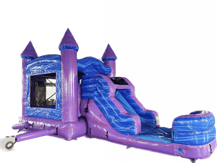 Purple Mist Bounce House Combo